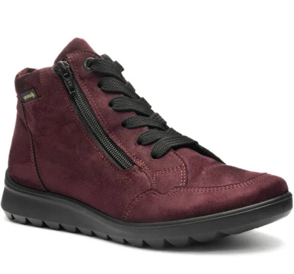 ARA-Toronto-Bordó-GORETEXES-Vízálló Bokacsizma ÚJ